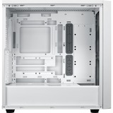 Cooler Master MasterBox 600 Lite boîtier midi tower Blanc | 2x USB-A | 1x USB-C | RGB | Verre Trempé