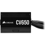 Corsair CV650 650W alimentation  Noir, 2x PCIe