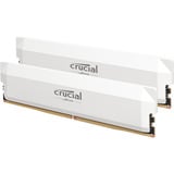 Crucial DIMM 32 GB DDR5-6400 (2x 16 GB) Kit double, Mémoire vive Blanc