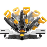 DEWALT DCS781X2-QW, Coupe-et scie à onglet Jaune/Noir