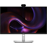 Dell Webcam Monitor 27" Noir, 1x DisplayPort, 1x HDMI, 2x USB-C, 3x USB-A, 1x RJ-45, 68,6 cm (27"), 2560 x 1440 pixels, Quad HD, LCD, 8 ms, Noir, Argent