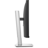 Dell Webcam Monitor 27" Noir, 1x DisplayPort, 1x HDMI, 2x USB-C, 3x USB-A, 1x RJ-45, 68,6 cm (27"), 2560 x 1440 pixels, Quad HD, LCD, 8 ms, Noir, Argent
