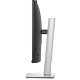 Dell Webcam Monitor 27" Noir, 1x DisplayPort, 1x HDMI, 2x USB-C, 3x USB-A, 1x RJ-45, 68,6 cm (27"), 2560 x 1440 pixels, Quad HD, LCD, 8 ms, Noir, Argent