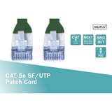 Digitus Câble de raccordement CAT 5e SF/UTP 5m Vert