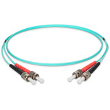 Digitus Câble de raccordement LWL, duplex, connecteur ST > ST, multimode OM3 Turquoise