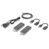 Digitus Click & Present Mini - Wireless DS-55319, Extension HDMI Noir/Argent