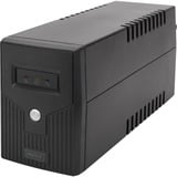 Digitus Onduleur interactif en ligne, 600 VA/360 Watt, UPS Noir