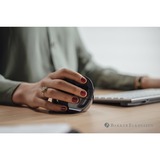 Evoluent Evoluent D Medium, Souris Noir/Argent, Droitier, Conception verticale, Laser, USB Type-A, 3200 DPI, Noir