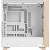 Fractal Design Summit boîtier midi tower Blanc/bois | 2x USB-A | 1x USB-C | Window