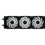 GIGABYTE AORUS WATERFORCE II 360 AIO Refroidisseur liquide pour processeur - 3x ventilateurs ARGB de 120 mm, mécanisme d'emboîtement, DAISY-CHAIN, compatible avec Intel LGA 1851 et AMD AM5, Watercooling Noir, mécanisme d'emboîtement, DAISY-CHAIN, compatible avec Intel LGA 1851 et AMD AM5, Refroidisseur de liquide tout-en-un, 12 cm, Noir