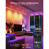 Govee Ampoule Intelligente RGBWW GU10, Lampe à LED Ampoule intelligente, Wi-Fi/Bluetooth, Blanc, LED, GU10, Multi