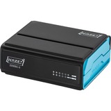 Hazet 2200SC-3, Set d'embouts de vissage Noir/Bleu