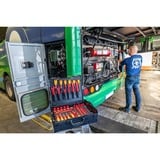 Hazet Set d'outils 150/39 haute tension, isolé de protection VDE, 39 pièces Rouge/Jaune