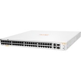Hewlett Packard Enterprise Aruba Instant On 1960 48G 40p Class4 8p Class6 PoE 2XGT 2SFP+ 600W Géré L2+ Gigabit Ethernet (10/100/1000) Connexion Ethernet, supportant l'alimentation via ce port (PoE) 1U Blanc, Switch a Hewlett Packard Enterprise company Aruba Instant On 1960 48G 40p Class4 8p Class6 PoE 2XGT 2SFP+ 600W, Géré, L2+, Gigabit Ethernet (10/100/1000), Connexion Ethernet, supportant l'alimentation via ce port (PoE), Grille de montage, 1U