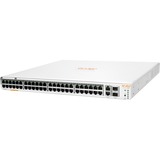 Hewlett Packard Enterprise Aruba Instant On 1960 48G 40p Class4 8p Class6 PoE 2XGT 2SFP+ 600W Géré L2+ Gigabit Ethernet (10/100/1000) Connexion Ethernet, supportant l'alimentation via ce port (PoE) 1U Blanc, Switch a Hewlett Packard Enterprise company Aruba Instant On 1960 48G 40p Class4 8p Class6 PoE 2XGT 2SFP+ 600W, Géré, L2+, Gigabit Ethernet (10/100/1000), Connexion Ethernet, supportant l'alimentation via ce port (PoE), Grille de montage, 1U