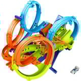 Hot Wheels – Coffret Ultra Crash Looping, Circuit Ensemble véhicule et piste, 5 an(s), D, Plastique, Multicolore