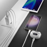 Intenso Power Adapter W65ACC GaN chargeur Blanc, 2x USB-C, 1x USB-A