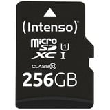 Intenso microSD 256GB UHS-I Perf CL10| Performance 256 Go Classe 10, Carte mémoire Noir, 256 Go, MicroSD, Classe 10, UHS-I, 90 Mo/s, Class 1 (U1)