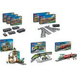 LEGO City Ensemble complet gare Bundle, Jouets de construction 