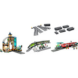 LEGO City Ensemble complet gare Bundle, Jouets de construction 