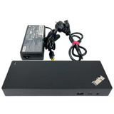 Lenovo Thunderbolt 3 Dock Gen 2 Reconditionné, Station d'accueil Noir