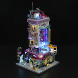 Lumibricks Cyberpunk Neoncity Cyber Couture Galleria, Jouets de construction 