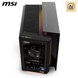 MSI MEG Vision X AI 2NVR7-236AT, PC gaming Noir/transparent