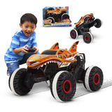 Mattel Monster Trucks HGV87 véhicule pour enfants, Voiture télécommandée Monster truck, 4 an(s), AA, Plastique, Noir, Orange