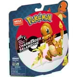 Mattel Pokémon Construx – – Figurine Salamèche, Jouets de construction Jeu de construction, 7 an(s), Orange
