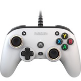 Nacon Pro Compact Controller Blanc USB Manette de jeu Xbox One, Xbox Series S, Xbox Series X Blanc, Manette de jeu, Xbox One,Xbox Series S,Xbox Series X, Avec fil, USB, Blanc, 3 m
