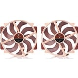 Noctua NF-A14x25r G2 PWM Sx2 PP ventilateurs de boîtier 2 pièces, 140 x 140 x 25 mm