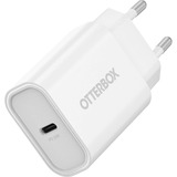 Otterbox Chargeur mural USB-C 20W Blanc, 1x USB-C