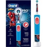 Procter & Gamble Kids 8006540772768 brosse à dents électrique Enfant Brosse à dents rotative Multicolore, Brosse a dents electrique Bleu/Blanc, Enfant, Brosse à dents rotative, Soin quotidien, Sensible, Multicolore, Rond, Batterie