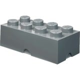 Room Copenhagen Brique de rangement LEGO 8 Gris, Boîte de rangement Gris foncé