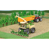 SIKU FARMER Krone BIG X580 Ensileuse à maïs, Modèle réduit de voiture 