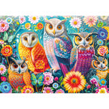 Schmidt Spiele Chouettes et fleurs, Puzzle 