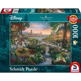 Schmidt Spiele Thomas Kinkade Studios: Painter of Light - Disney 101 Dalmatiens, Puzzle 