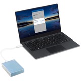 Seagate One Touch with Password 1 To externe, Disque dur Bleu clair, USB-A 3.2 (5 Gbit/s)