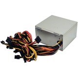 Seasonic SSP-500JT unité d'alimentation d'énergie 20-pin ATX ATX Argent alimentation 500 watt Gris, 500 W, 100 - 240 V, 492 W, 50/60 Hz, 125 W, 492 W