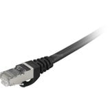 Sharkoon Câble de raccordement RJ-45 S/FTP Cat.7 Noir, 10 mètres, Câble brut