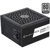 SilverStone HELA 1300R Platinum SST-HA1300R-PM alimentation modulaire 1300 watt Noir, 8x PCIe