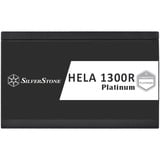 SilverStone HELA 1300R Platinum SST-HA1300R-PM alimentation modulaire 1300 watt Noir, 8x PCIe