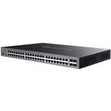 TP-Link Omada SG3452XP commutateur réseau Géré L2+ Gigabit Ethernet (10/100/1000) Connexion Ethernet, supportant l'alimentation via ce port (PoE) 1U Noir, Switch Géré, L2+, Gigabit Ethernet (10/100/1000), Connexion Ethernet, supportant l'alimentation via ce port (PoE), Grille de montage, 1U