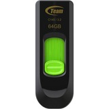 Team Group C145 lecteur USB flash 64 Go USB Type-A 3.2 Gen 1 (3.1 Gen 1) Noir, Vert, Clé USB Noir/Vert, 64 Go, USB Type-A, 3.2 Gen 1 (3.1 Gen 1), Slide, 10 g, Noir, Vert