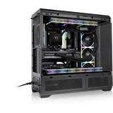 Thermaltake View 600 TG Black boîtier big tower Noir | 2x USB-A | 1x USB-C | Verre Trempé