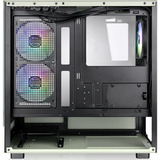 Thermaltake  boîtier midi tower Vert clair | 2x USB-A | 1x USB-C | RGB | Verre Trempé