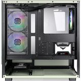 Thermaltake  boîtier midi tower Vert clair | 2x USB-A | 1x USB-C | RGB | Verre Trempé