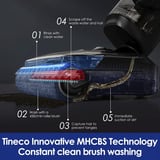 Tineco FLOOR ONE S7 Stretch, Aspirateur sec/humide Noir