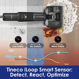 Tineco FLOOR ONE S7 Stretch, Aspirateur sec/humide Noir