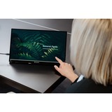 Verbatim 32238 écran plat de PC 39,6 cm (15.6") 3840 x 2160 pixels 4K Ultra HD LCD Écran tactile Noir Moniteur Noir, 1x HDMI, 2x USB-C, 1x USB-A, 39,6 cm (15.6"), 3840 x 2160 pixels, 4K Ultra HD, LCD, 6 ms, Noir